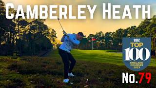 Camberley Heath Golf Club  18 Holes [upl. by Hardman]