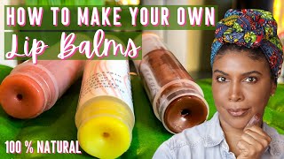 EASIEST TINTED LIP BALM at HOME DIY EVER  MOISTURIZED LIPS IN MINUTES [upl. by Sprung]