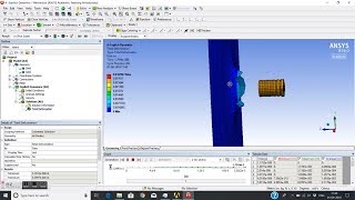 Bullet Penetration in Ansys Explicit Dynamics Autodyn Part 1 [upl. by Enautna581]