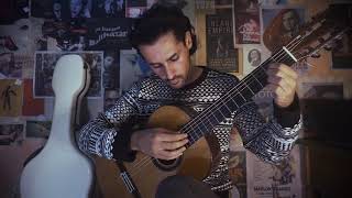 Julio Sagreras Book II Lesson 44 Arabic Dance Adriano Gratani Guitar [upl. by Lessur]