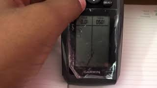 Setup Garmin GPS 73 for Mark Laying [upl. by Adall681]