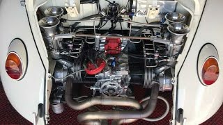 VW bug 350whp 2332cc engine on dyno [upl. by Johny]