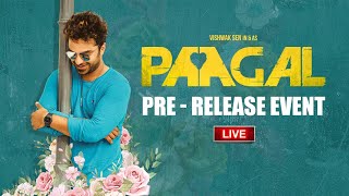 Paagal Pre Release Event LIVE  Vishwak Sen Nivetha Pethuraj Simran Megha Lekha Aug 14th Release [upl. by Krutz]