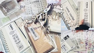 🍑 a huge cute and affordable stationery haul  SHEIN [upl. by Robenia951]