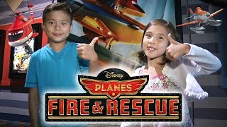 Disneys PLANES FIRE amp RESCUE Screening with Special Guests [upl. by Imoin]