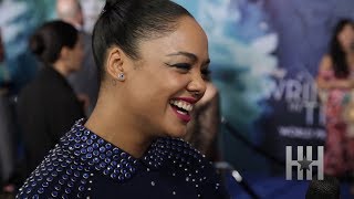 Tessa Thompson Talks About Her Relationship With Janelle Monae [upl. by Anahsor786]