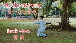 Tai Chi 48 Form Back View 48式太极拳 背面 [upl. by Ysus]