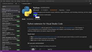 Python  Setup Visual Studio Code with Anaconda [upl. by Nealson65]