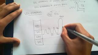 1 FISIOLOGÍA RESPIRATORIA  VOLÚMENES PULMONARES [upl. by Esiahc820]