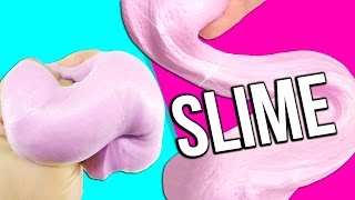 HAZ SLIME ESPONJOSO SIN BORAX  DIY FLUFFY SLIME  Tutoriales Belen [upl. by Andre]