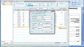 Quicken Step 3 Reconciling [upl. by Ahsinnek]