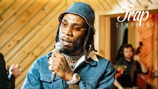 Burna Boy Performs “Ye“ With Live Orchestra  Audiomack Trap Symphony [upl. by Ecinehs]