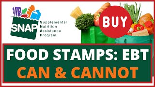 SNAP Benefits amp Pandemic EBTPEBT What You Can amp Cannot Buy with EBT Food Stamps Card [upl. by Naicul976]