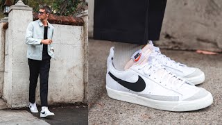 How to Style Nike Blazer Low  Outfit Ideas [upl. by Derman251]