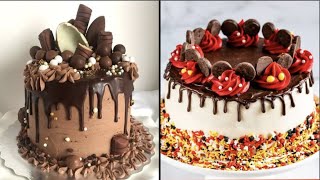 20 Easy Chocolate Cake Decoration Ideas How to Garnish by So Yummy [upl. by Nawat]