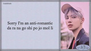 TXT 투모로우바이투게더 – Anti Romantic Easy Lyrics [upl. by Aohsoj761]