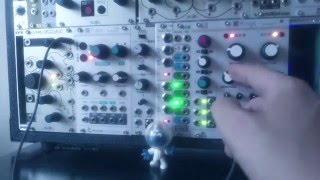 Mutable Instruments Rings basic demo the 3 inputs [upl. by Austreng]