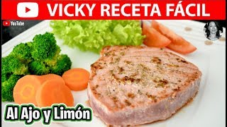 ATUN AL AJO Y LIMON  VickyRecetaFacil [upl. by Dagna]