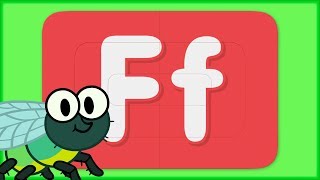 Letter F  Turn amp Learn the Alphabet For Kids [upl. by Ainala]