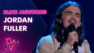 The Blind Auditions Jordan Fuller sings Falling by Harry Styles [upl. by Eleirbag]