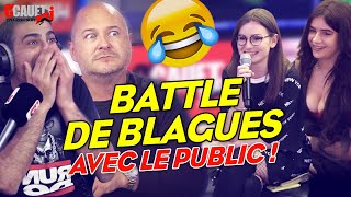 BATTLE DE BLAGUES DANS LE PUBLIC [upl. by Ashby]