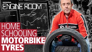 Understanding motorcycle tyres  Home Schooling Lesson 12 [upl. by Saidee]