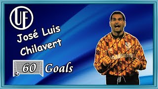 José Luis Chilavert 60 Goals HD [upl. by Nivled30]