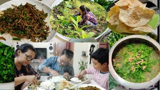 Manipuri Special dish hawaijar ChagempombaYongchak singjupapadpaphor chabi thakpimanipuri vlog [upl. by Ytram]