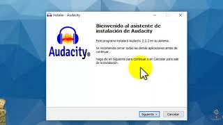 Audacity Instalación [upl. by River]