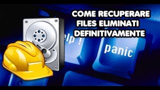 Come recuperare files eliminati definitivamente Svuotati dal cestino [upl. by Rempe972]