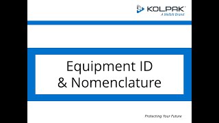 Kolpak Equipment ID amp Nomenclature [upl. by Iras]