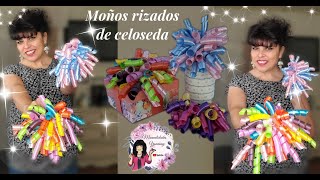 🎀 MOÑOS RIZADOS PARA ADORNAR REGALOS🎁 CURLY BOWS [upl. by Lohcin855]