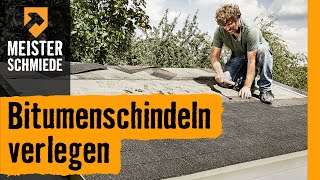 HORNBACH Meisterschmiede  Bitumenschindeln verlegen [upl. by Evan832]