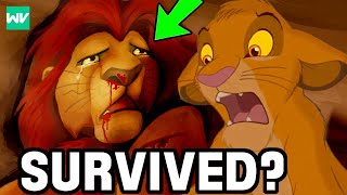 What If Mufasa Would Have Survived His Fall  Discovering The Lion King [upl. by Naedan]