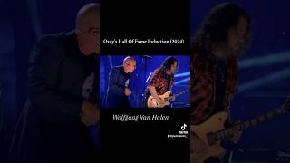 Wolfgang Van Halen  Crazy Train  Ozzys induction into the Rock And Roll Hall of fame [upl. by Maillil]