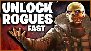 HOW TO UNLOCK ALL THE ROGUES FAST IN ROGUE COMPANY PS4 XBOX ONE NINTENDO SWITCH amp PC [upl. by Ellehcen541]