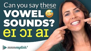 Pronunciation Practice 👄 Difficult Vowel Sounds DIPHTHONGS [upl. by Disraeli625]