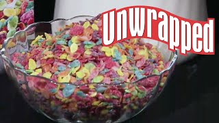 How Fruity Pebbles Are Made from Unwrapped  Food Network [upl. by Gabbey]