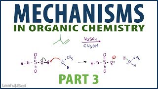 Organic Chemistry Reaction Mechanism Pattern Examples [upl. by Rolat]