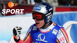 Thomas Dreßen schreibt mit Abfahrtssieg in Saalbach Geschichte  SPORTextra  ZDF [upl. by Gaudette]