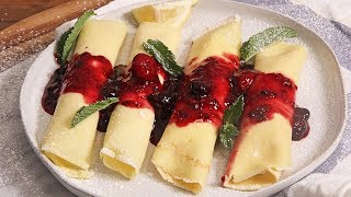 Berries amp Cream Crepes [upl. by Remat60]