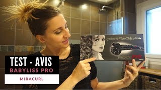 BABYLISS PRO MIRACURL  DEMO  AVIS  TUTO [upl. by Bria971]