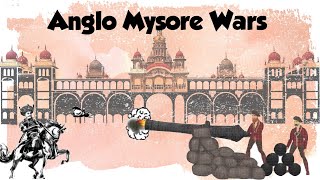 Anglo Mysore War in Hindi  Modern History For UPSC [upl. by Mariana267]