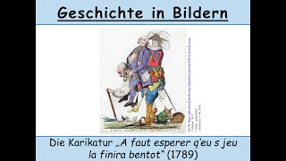 Karikaturen zur Französischen Revolution 1 Karikaturen  Bilder analysieren amp interpretieren [upl. by Iveel]