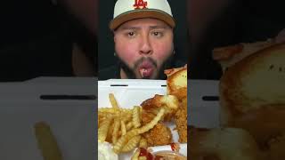 raising canes MUKBANG [upl. by O'Toole]