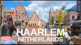 4K Haarlem Netherlands virtual walk with natural relaxing sounds [upl. by Adon]