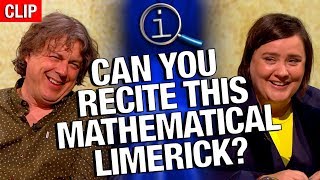 QI  Can You Recite This Mathematical Limerick [upl. by Aicnilav]