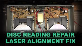 Fixing A CD Player That Doesnt Read Discs  Laser Power Adjustment Tweak  Repair Guide [upl. by Jane]