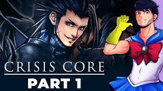 Crisis Core REVIEW  Clemps PART 1 [upl. by Arykahs]