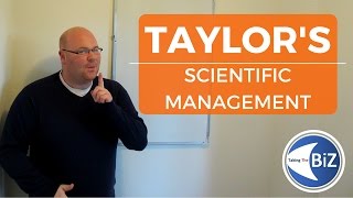 A level Business Revision  Taylorism Scientific Management amp Motivation [upl. by Yraillih554]